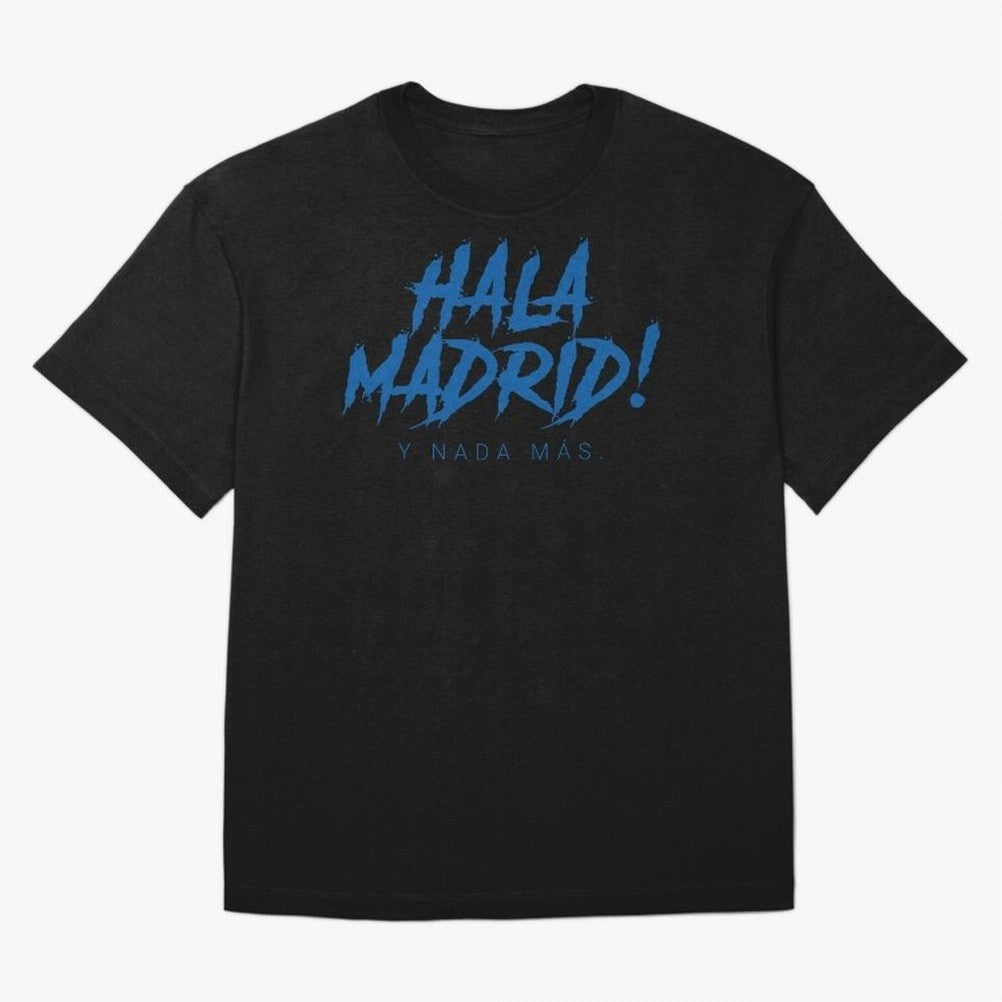 Hala Madrid Oversized T-Shirt Celebrate National Team Dreams in the FIFA World Cup 2026 Journey through CR7 Highlights, Germany Pride, Supporter Pride, Iconic Celebrations, Legendary Names and Global Match Day Energy; Ideal for Football Dads,