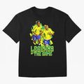 Ronaldinho and ronaldo brazil football print art Oversized T-Shirt Create FIFA World Cup 2026 Group Stage for Fans of Mbappe and Portugal, Spain and Germany, Bringing Retro Football Energy, Iconic Rivalries, Trophy Chase Drama and Stadium