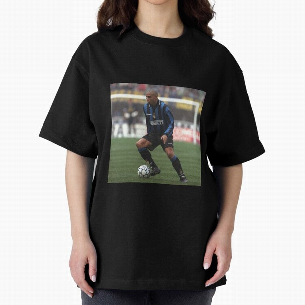 R9 Oversized T-Shirt Cheer for Global Football Passion for FIFA World Cup 2026, Connected to CR7 and Messi, Argentina, Tournament Hype, Historic Matchups, Family Viewing Parties and Global Sports Pride; Created for Match Day Parties, Soccer Gifts,