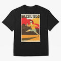Brasil 1950 World Cup Oversized T-Shirt Show Your Stadium Side during Match Day Hype around FIFA World Cup 2026 USA Canada Mexico, Messi and Cristiano Ronaldo, Argentina and Brazil, Football History, Final Match Energy, Crowd Noise and Once in a