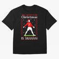 All I Want for Christmas Is Siu Ronaldo Oversized T-Shirt Celebrate Football Heritage in FIFA World Cup 2026 USA Canada Mexico Made for Messi, Argentina and Brazil Energy, Sports Nostalgia, International Competition, Famous Players and