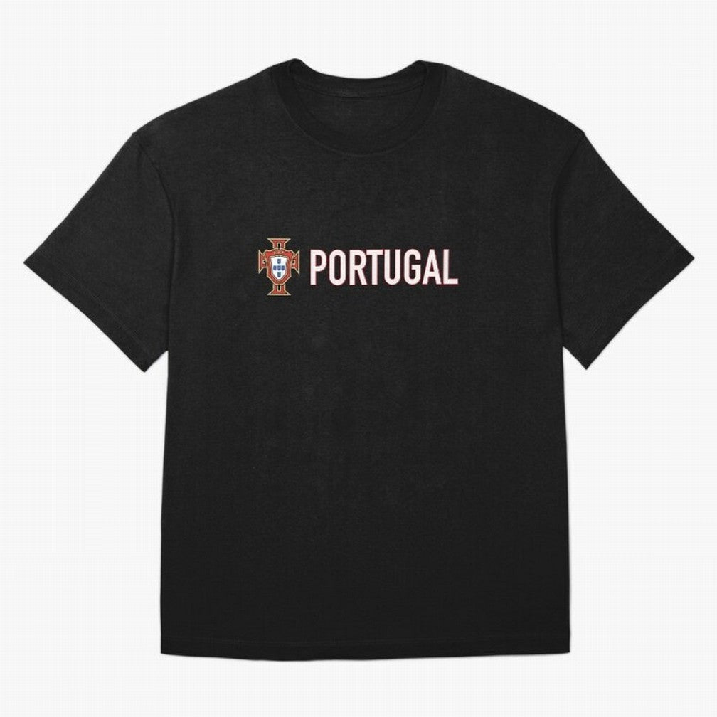 Portugal Oversized T-Shirt Show Support during FIFA World Cup 2026 Centered on Cristiano Ronaldo, France Energy, Championship Spirit, Famous Goals, Roaring Crowds and International Football Unity; Ideal for Passionate Fans Who Love Underdog