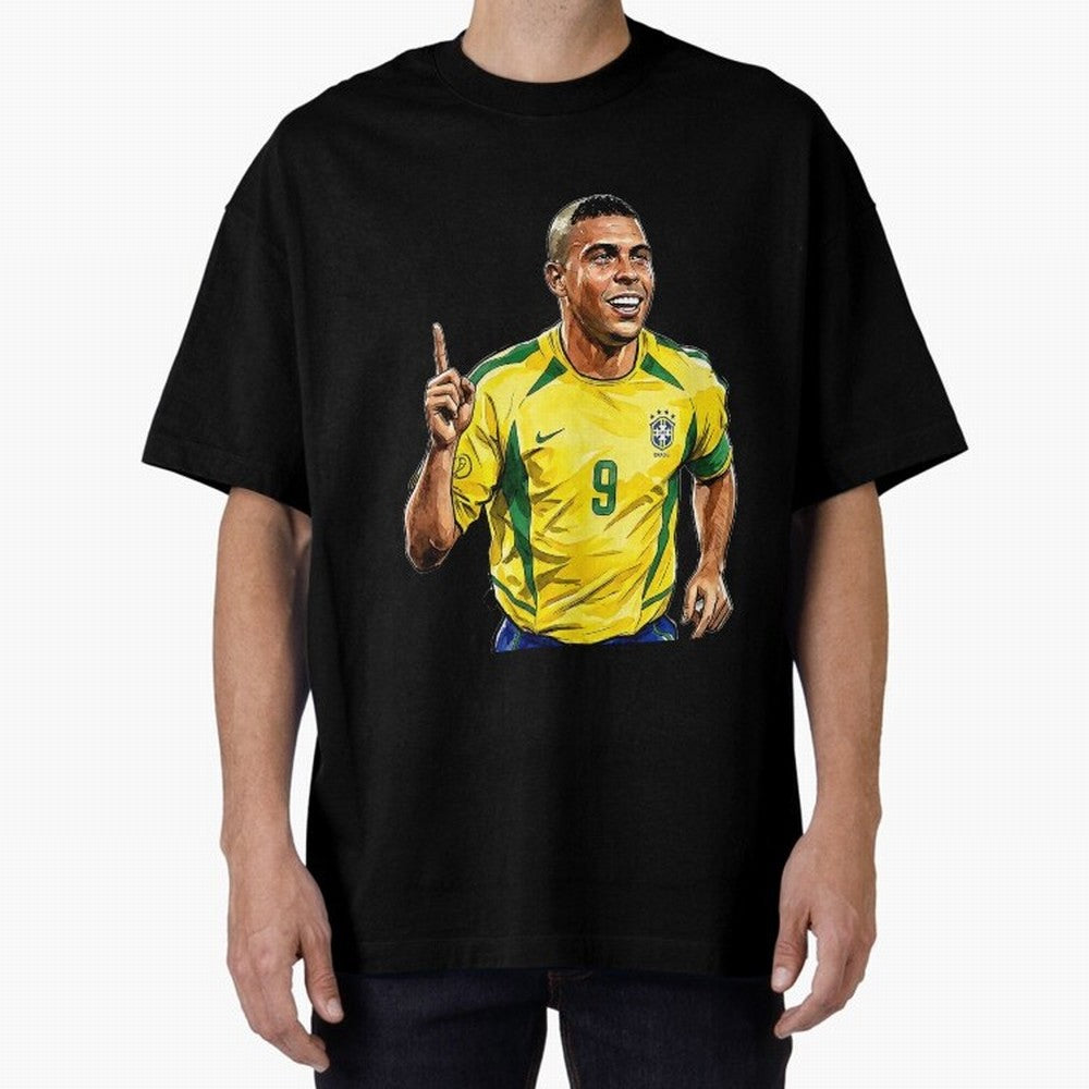 Ronaldo Fen?meno Oversized T-Shirt Feel the Roar of Match Day Hype around FIFA World Cup 2026 USA Canada Mexico, Messi, Brazil, Portugal and Argentina, Game Day Rituals, Football Legends, Country Pride and the Road to the Final; Ideal for
