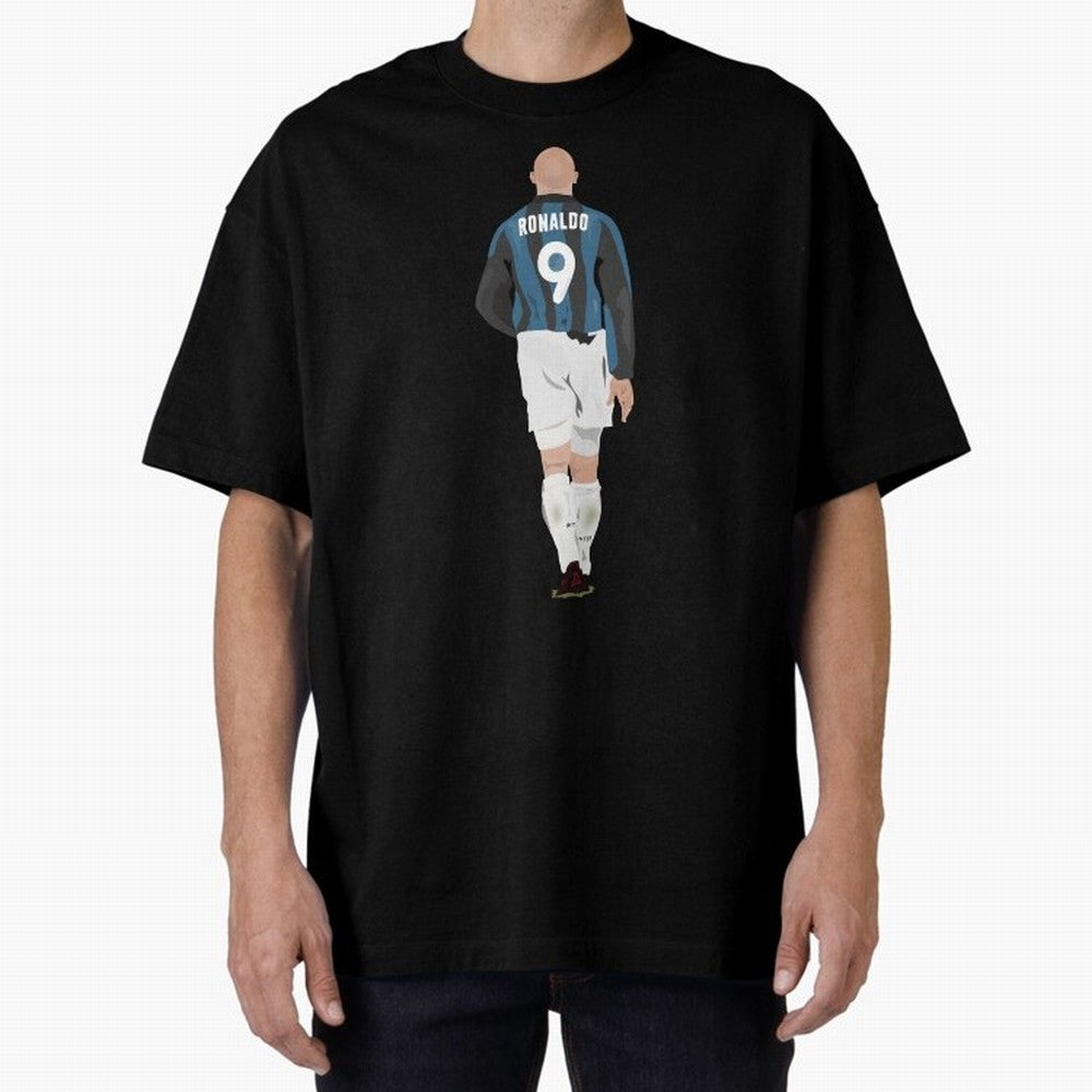 RONALDO THE PHENOMENON Oversized T-Shirt Refresh FIFA World Cup 2026 USA Canada Mexico for Fans of Cristiano Ronaldo and Portugal, Bringing Worldwide Fan Energy, Dramatic Goals, Stadium Lights and Championship Celebrations; Great for Watch Parties,