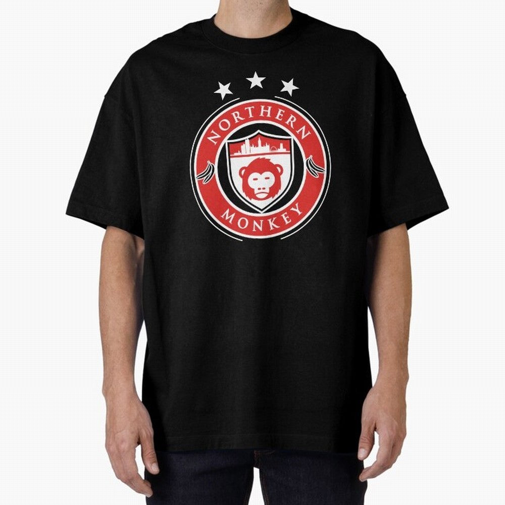 Northern Monkey United Oversized T-Shirt Show Support during Global Football Passion for FIFA World Cup 2026 Group Stage, Driven by Messi, Neymar and Mbappe, Spain, Global Supporter Spirit, Legendary Goals, National Colors and Tournament