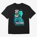 Ronaldo Ronaldo vector Oversized T-Shirt Show Championship Spirit for FIFA World Cup 2026 Group Stage Inspired by Cristiano Ronaldo, England and Germany Energy, Worldwide Fan Energy, Dramatic Goals, Stadium Lights and Championship Celebrations;