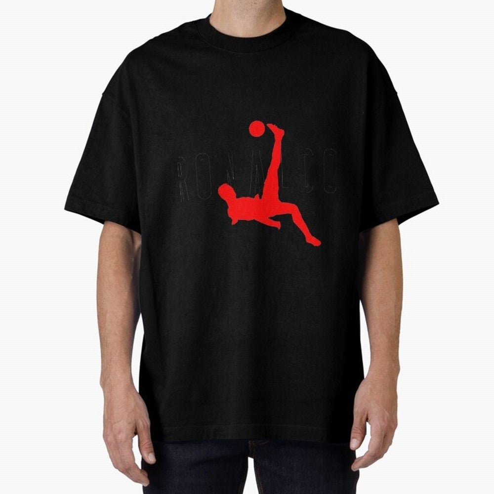 Air Ronaldo Classic T-Shirt Oversized T-Shirt Celebrate the Biggest Stage of the FIFA World Cup 2026 Journey through Mbappe and Neymar Highlights, Germany Pride, Goal Celebration Energy, Supporter Heritage, Football Icons and Worldwide Tournament