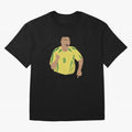 Ronaldo Oversized T-Shirt Show Love for Legendary Goals in Global Football Passion for FIFA World Cup 2026 USA Canada Mexico, Featuring Messi, Neymar and Mbappe, England, France and Netherlands, Vintage Soccer Flavor, Modern Football Stars,