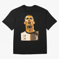 Ronaldo Oversized T-Shirt Show Your Love for FIFA World Cup 2026 Spirit, with Germany, Messi, CR7 and Mbappe, Match Day Excitement, Supporter Culture, Golden Goals and Global Football Passion; Ideal for Passionate Fans Who Love Underdog Stories,