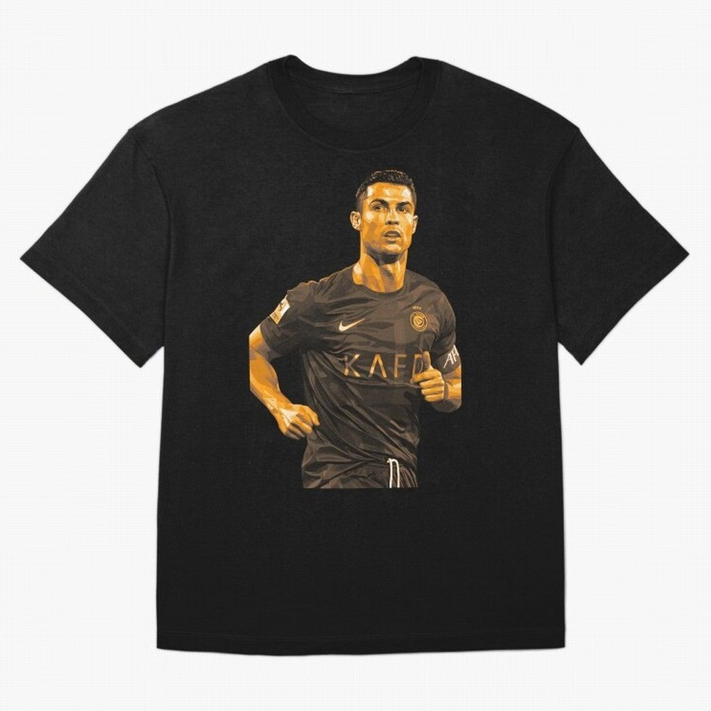 Ronaldo Oversized T-Shirt Stand with Global Football Passion for FIFA World Cup 2026, Capturing Cristiano Ronaldo, Portugal, Spain and Germany, Fan Favorite Moments, National Team Passion, Big Match Drama and Soccer History; Built for Supporters