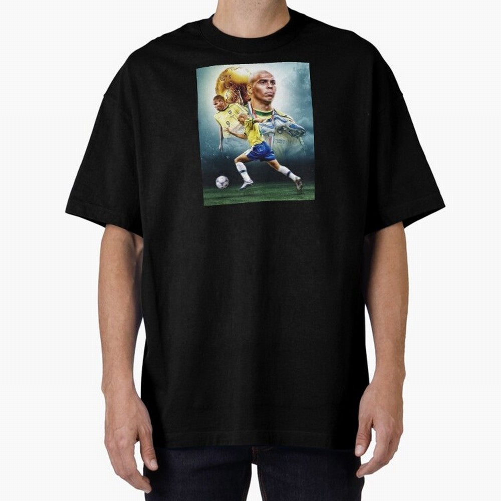 wallpaper Ronaldo Nazario Oversized T-Shirt Remember Iconic Moments from FIFA World Cup 2026 Group Stage Spirit, Capturing Spain and Netherlands, Messi, Neymar and Mbappe, Retro Football Energy, Iconic Rivalries, Trophy Chase Drama and Stadium