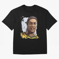 Illustration Ronaldinho Art Oversized T-Shirt Celebrate the Road through FIFA World Cup 2026 USA Canada Mexico Spirit, Centered on Germany, Cristiano Ronaldo, Haaland and CR7, Football History, Final Match Energy, Crowd Noise and Once in a Lifetime