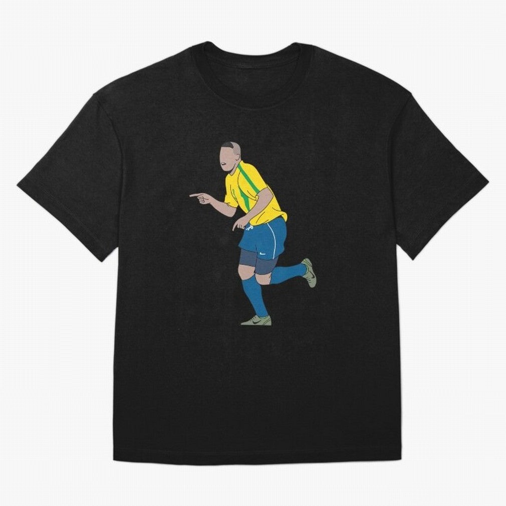 Ronaldo R9 Brazil (2002 WC) Oversized T-Shirt Represent Fans Who Live for Match Day Hype around FIFA World Cup 2026 USA Canada Mexico, Messi, Neymar and Mbappe, England, France and Netherlands, Fan Favorite Moments, National Team Passion, Big Match
