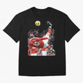 WAYNE ROONEY Oversized T-Shirt Feel the Roar of FIFA World Cup 2026 with Messi, Neymar and Mbappe, Argentina, France and Brazil Energy, Championship Spirit, Famous Goals, Roaring Crowds and International Football Unity; Great for Watch Parties,