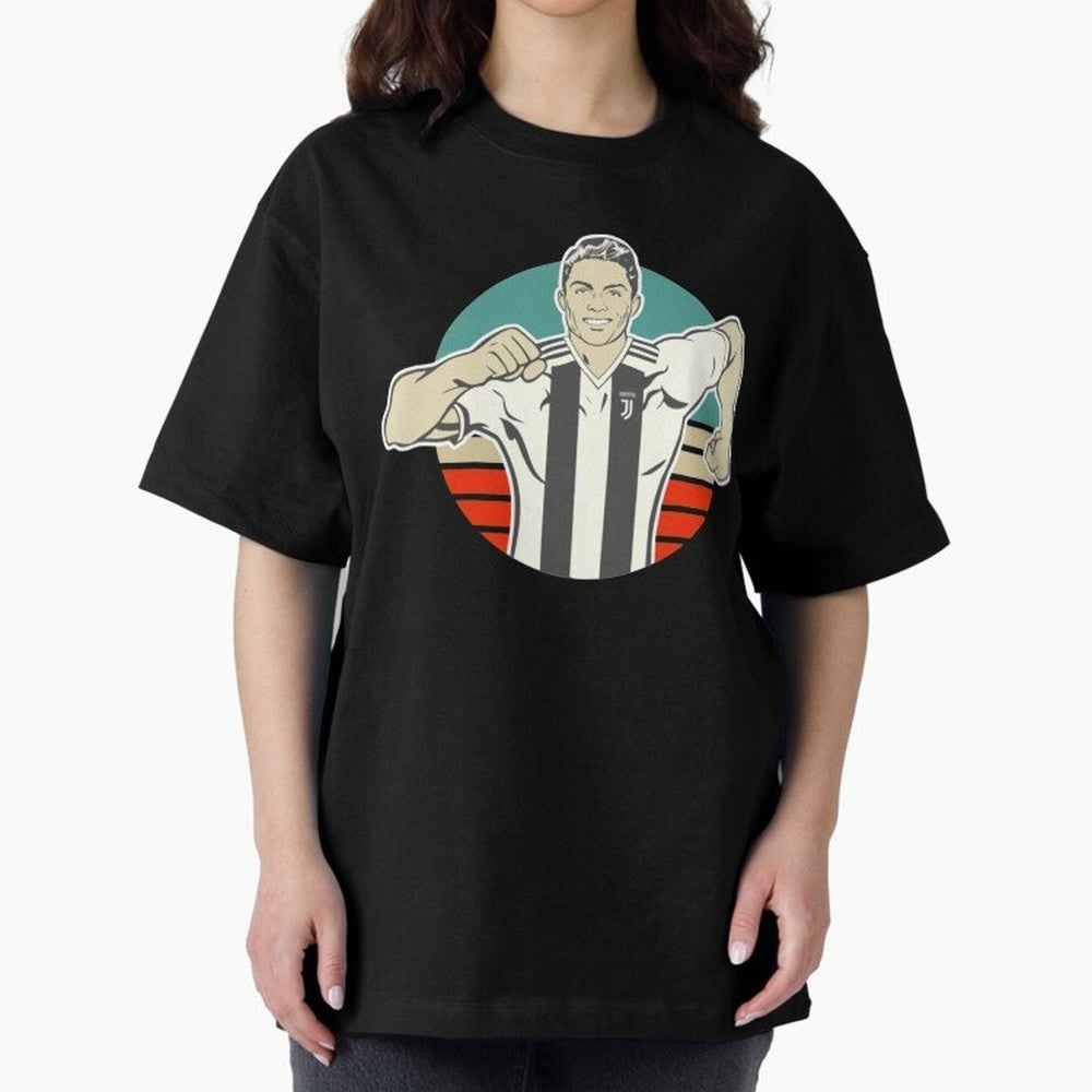 Ronaldo Ronaldo Oversized T-Shirt Back Your Heroes with the FIFA World Cup 2026 Journey through Messi, Neymar and Mbappe Highlights, Netherlands Pride, Supporter Pride, Iconic Celebrations, Legendary Names and Global Match Day Energy; Ideal for