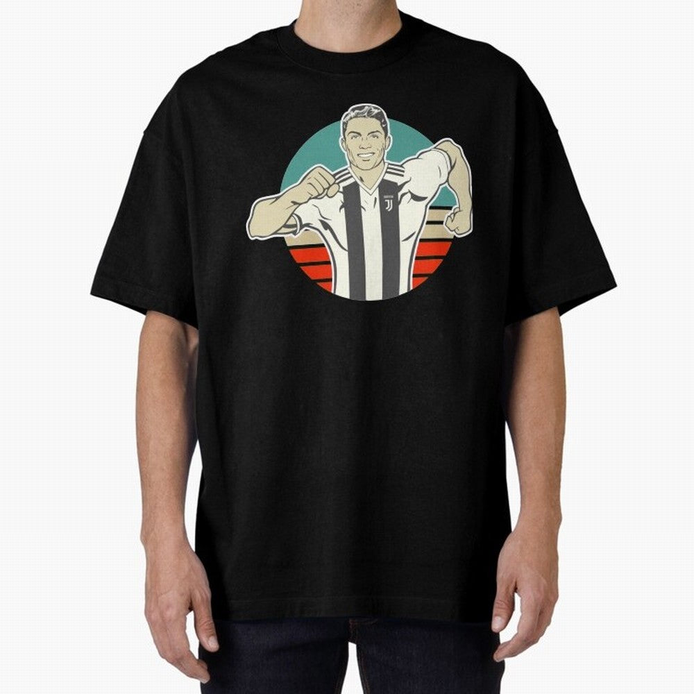 Ronaldo Ronaldo Oversized T-Shirt Back Your Heroes with the FIFA World Cup 2026 Journey through Messi, Neymar and Mbappe Highlights, Netherlands Pride, Supporter Pride, Iconic Celebrations, Legendary Names and Global Match Day Energy; Ideal for