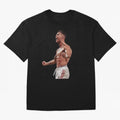 Ronaldo Last Minute Goal Celebration United 7 Oversized T-Shirt Honor Football Greatness during FIFA World Cup 2026 with Cristiano Ronaldo, Haaland and CR7, Brazil Energy, Football History, Final Match Energy, Crowd Noise and Once in a Lifetime