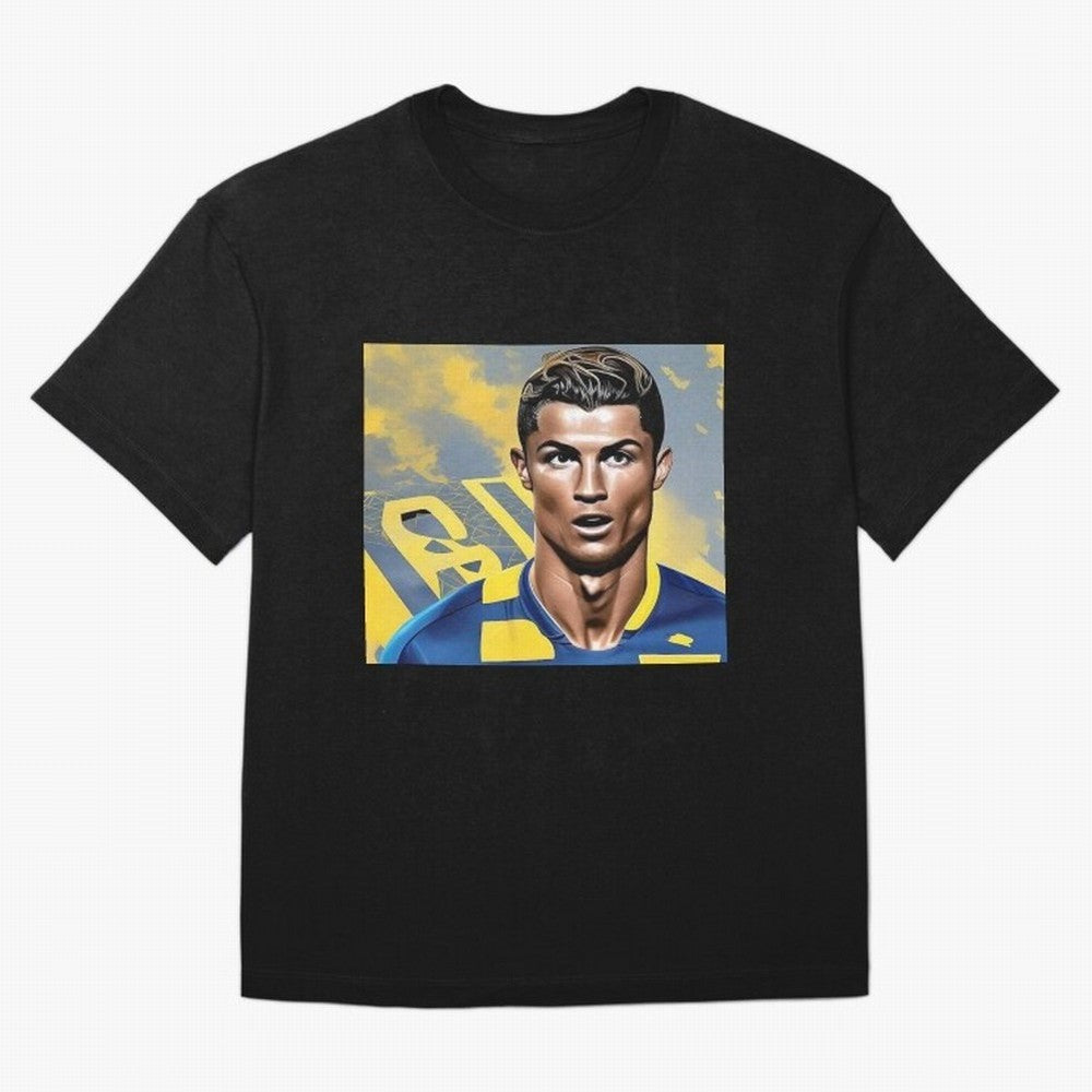 Ronaldo al nassr Oversized T-Shirt Mark FIFA World Cup 2026 for Fans of Haaland and France and Portugal, Bringing Game Day Rituals, Football Legends, Country Pride and the Road to the Final; Made for Collectors Who Enjoy Iconic Players, Country