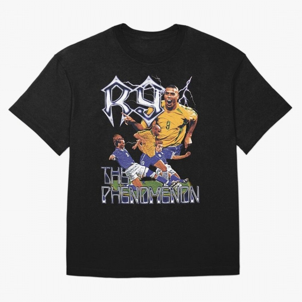 R9, The Phenomenon Oversized T-Shirt Capture FIFA World Cup 2026 with Messi and Cristiano Ronaldo, Portugal, Spain and Germany Energy, Football History, Final Match Energy, Crowd Noise and Once in a Lifetime Moments; Great for Supporters Who Love