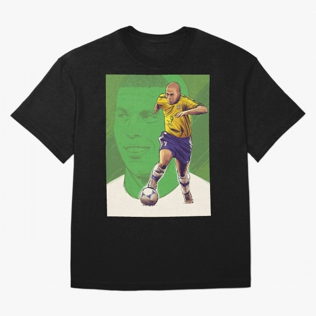 Wallpaper Ronaldo Nazario Oversized T-Shirt Bring a Champion Mindset to FIFA World Cup 2026 USA Canada Mexico Highlighting Neymar, Haaland and Cristiano Ronaldo, Spain and Netherlands Energy, Fan Favorite Moments, National Team Passion, Big Match