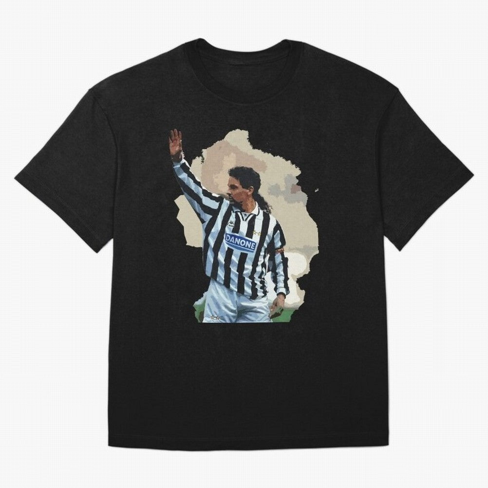 Roberto Baggio Oversized T-Shirt Spotlight Global Football Passion for FIFA World Cup 2026 USA Canada Mexico, Centered on Haaland, Argentina, France and Brazil, Football Passion, Legendary Performances, Festival Vibes and Supporter Community; Built