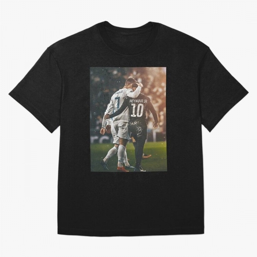 Neymar and Ronaldo Poster	 Oversized T-Shirt Bring FIFA World Cup 2026 Group Stage Made for Cristiano Ronaldo, England and Germany Energy, Football Passion, Legendary Performances, Festival Vibes and Supporter Community; Built for Supporters