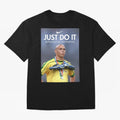 Ronaldo Fenomeno, Ronaldo Nazario Poster, Vintage Sports Decor, Living Room Decor For Walls, Sports Bedroom Decor, Game Room Decor, R9 Oversized T-Shirt Feel the Trophy Chase of FIFA World Cup 2026 for Fans of Messi and Argentina, France and