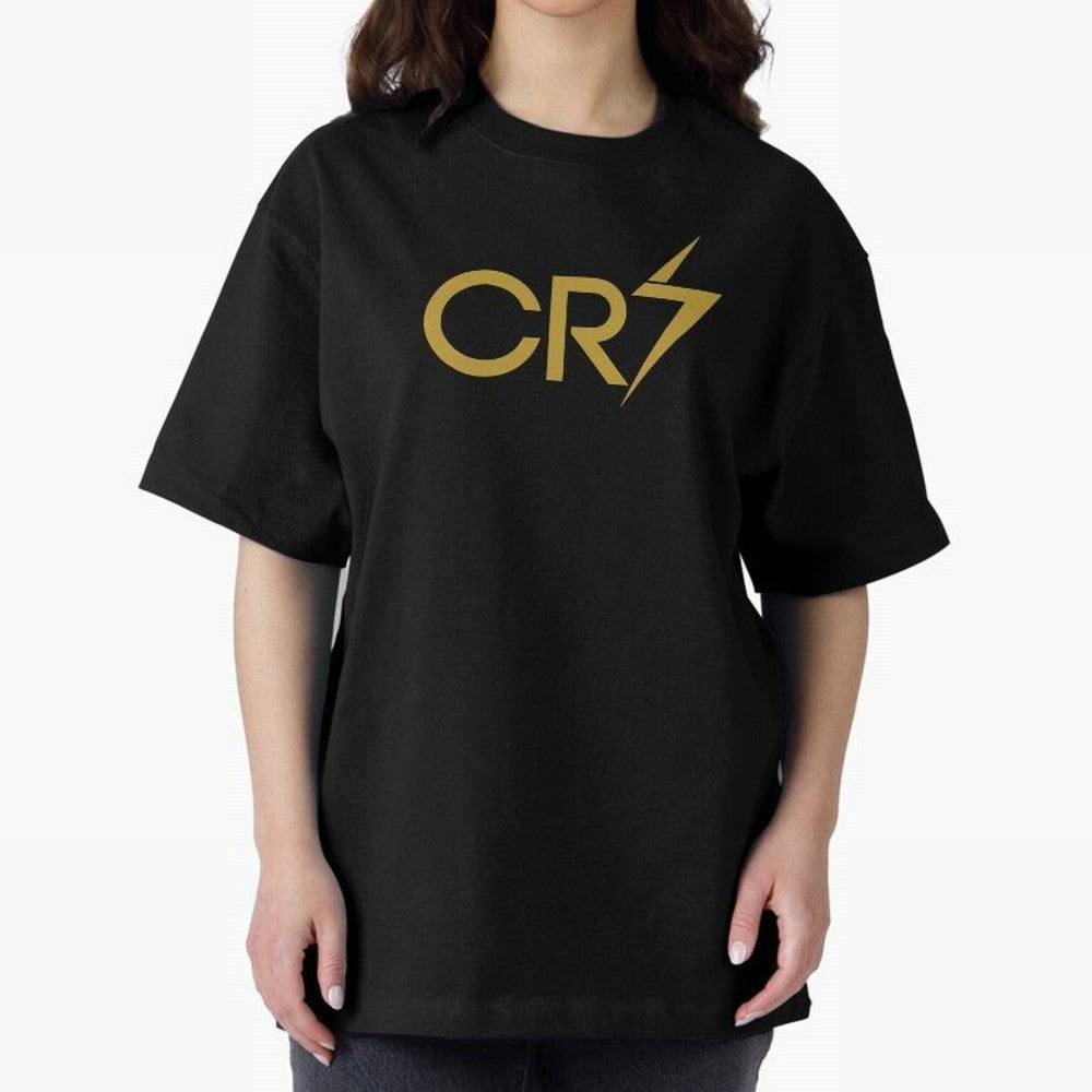 Christiano Ronaldo Portugal Oversized T-Shirt Celebrate the Magic of FIFA World Cup 2026 Spirit, Capturing Brazil, Mbappe, Championship Spirit, Famous Goals, Roaring Crowds and International Football Unity; Ideal for Passionate Fans Who Love