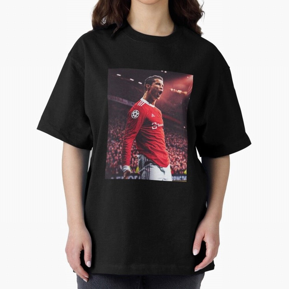 Cristiano Ronaldo CR7 Manchester Home 202122,Ronaldo Gifts, Ronaldo Best Selling , Ronaldo Top Item Oversized T-Shirt Celebrate Rivalries and Pride in FIFA World Cup 2026 USA Canada Mexico for Fans of CR7 and Messi and Netherlands, Bringing Global