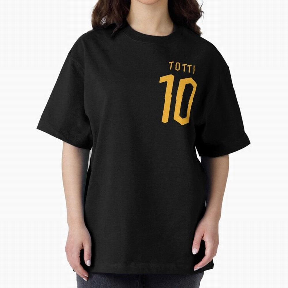 Totti 2020 Oversized T-Shirt Show Passion for the Stars of FIFA World Cup 2026 Group Stage for Fans of Neymar and France, Bringing Champion Mindset, Group Stage Buzz, Knockout Tension and Passionate Fan Culture; Perfect for Supporters Who Want Bold