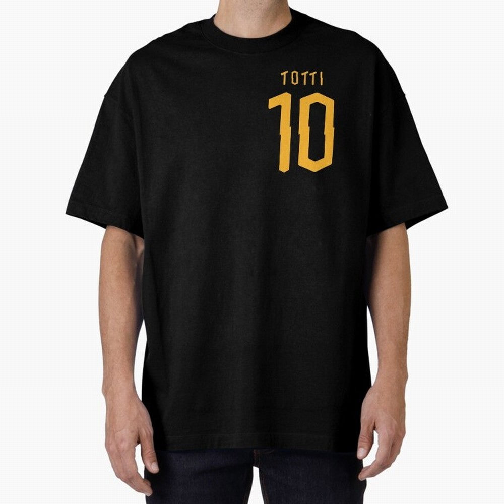 Totti 2020 Oversized T-Shirt Show Passion for the Stars of FIFA World Cup 2026 Group Stage for Fans of Neymar and France, Bringing Champion Mindset, Group Stage Buzz, Knockout Tension and Passionate Fan Culture; Perfect for Supporters Who Want Bold