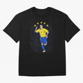 Ronaldo Fenomeno Oversized T-Shirt Stand Proud for FIFA World Cup 2026 Group Stage Connected to Messi and Cristiano Ronaldo, France and Portugal Energy, Vintage Soccer Flavor, Modern Football Stars, National Flags and Final Night Emotion; Great for