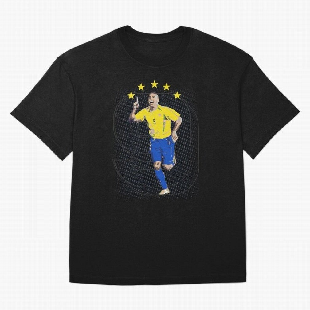 Ronaldo Fenomeno Oversized T-Shirt Stand Proud for FIFA World Cup 2026 Group Stage Connected to Messi and Cristiano Ronaldo, France and Portugal Energy, Vintage Soccer Flavor, Modern Football Stars, National Flags and Final Night Emotion; Great for