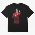 Ronaldo Thumbs Up Oversized T-Shirt Bring Trophy Dreams to FIFA World Cup 2026 Inspired by Cristiano Ronaldo, Haaland and CR7, Spain Energy, Worldwide Fan Energy, Dramatic Goals, Stadium Lights and Championship Celebrations; Made for Die Hard