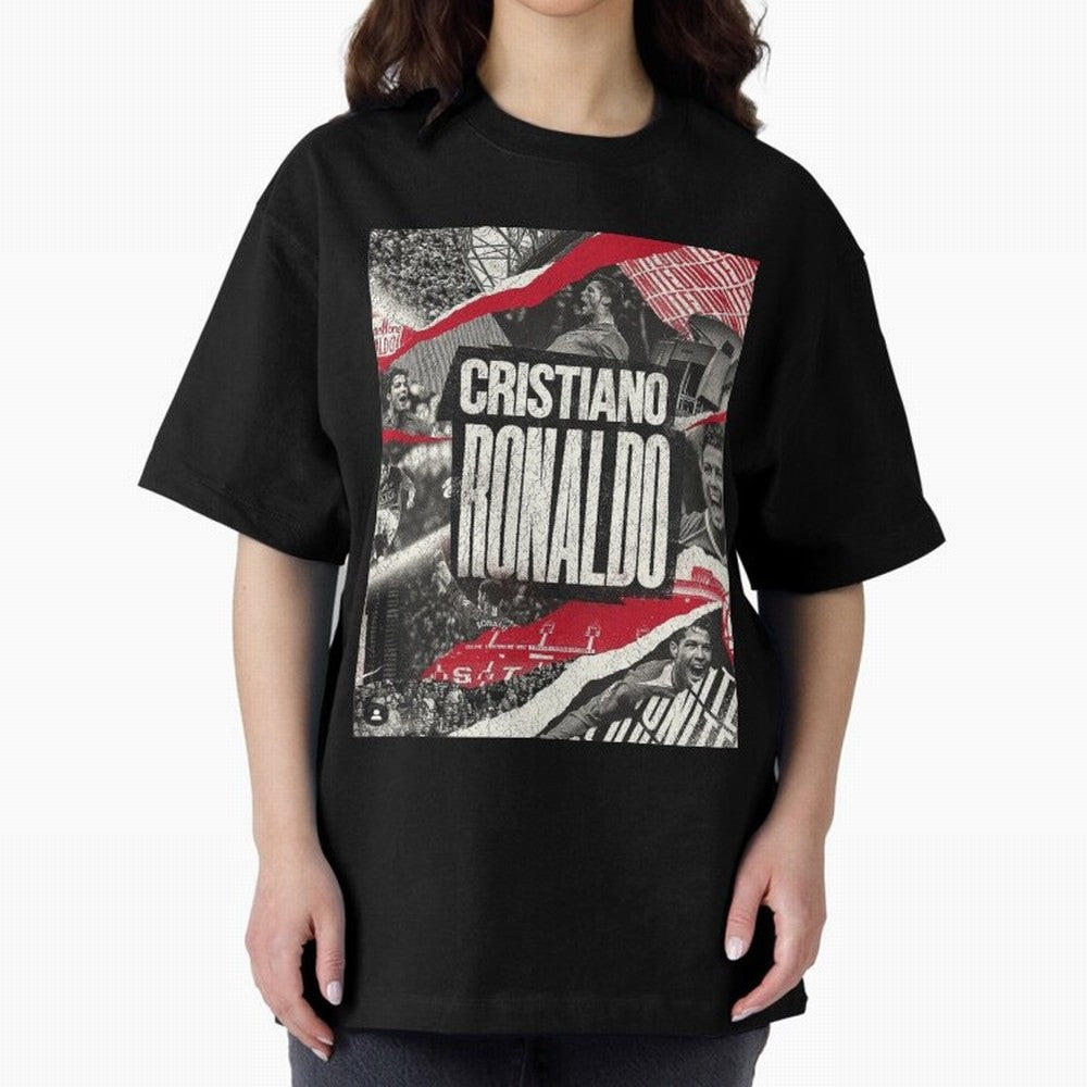 Welcome back to Manchester Oversized T-Shirt Celebrate Classic Football Spirit in Global Football Passion for FIFA World Cup 2026 Group Stage, Connected to Messi, Neymar and Mbappe, Argentina and Brazil, Global Supporter Spirit, Legendary Goals,