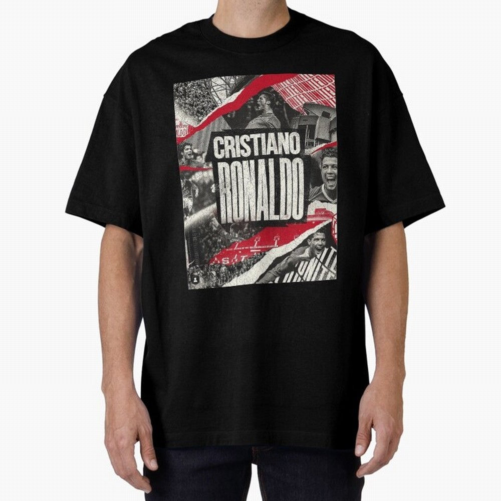 Welcome back to Manchester Oversized T-Shirt Celebrate Classic Football Spirit in Global Football Passion for FIFA World Cup 2026 Group Stage, Connected to Messi, Neymar and Mbappe, Argentina and Brazil, Global Supporter Spirit, Legendary Goals,