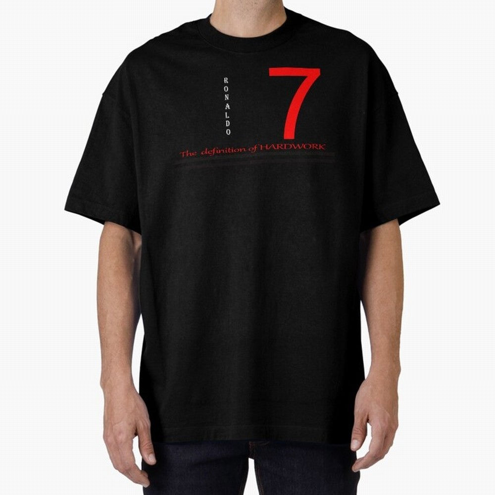 Christiano Ronaldo T-shirts Oversized T-Shirt Show Up for the Glory of FIFA World Cup 2026 USA Canada Mexico Spirit, Inspired by Netherlands, Mbappe, Soccer Culture, Superstar Moments, National Team Dreams and Competitive Fire; Perfect for People