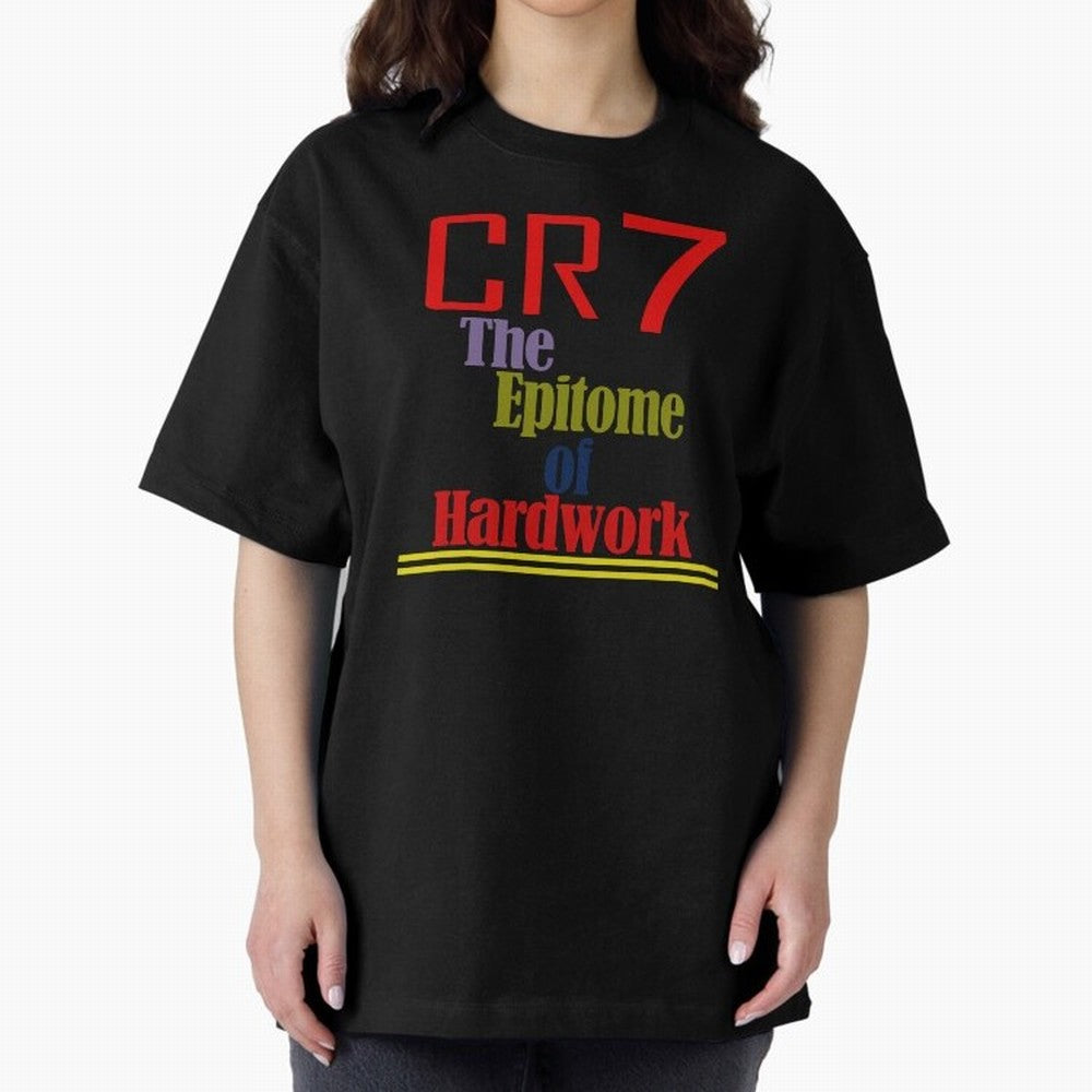 Christiano Ronaldo T-shirts Oversized T-Shirt Share the Excitement of Global Football Passion for FIFA World Cup 2026 Group Stage, Built around Messi and Cristiano Ronaldo, France and Portugal, Vintage Soccer Flavor, Modern Football Stars, National