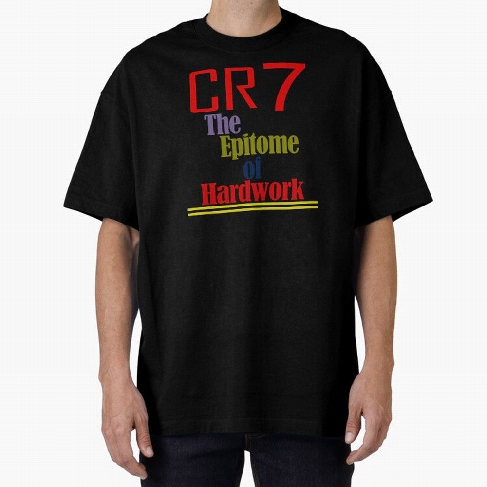 Christiano Ronaldo T-shirts Oversized T-Shirt Share the Excitement of Global Football Passion for FIFA World Cup 2026 Group Stage, Built around Messi and Cristiano Ronaldo, France and Portugal, Vintage Soccer Flavor, Modern Football Stars, National