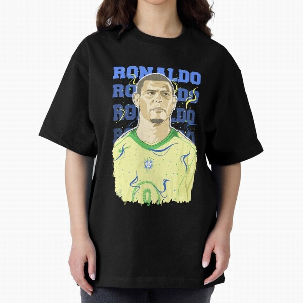 Ronaldo Oversized T-Shirt Feel the Roar of the FIFA World Cup 2026 Group Stage Journey through CR7 and Messi Highlights, Netherlands Pride, Championship Spirit, Famous Goals, Roaring Crowds and International Football Unity; Perfect for Supporters