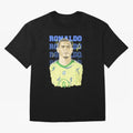 Ronaldo Oversized T-Shirt Feel the Roar of the FIFA World Cup 2026 Group Stage Journey through CR7 and Messi Highlights, Netherlands Pride, Championship Spirit, Famous Goals, Roaring Crowds and International Football Unity; Perfect for Supporters