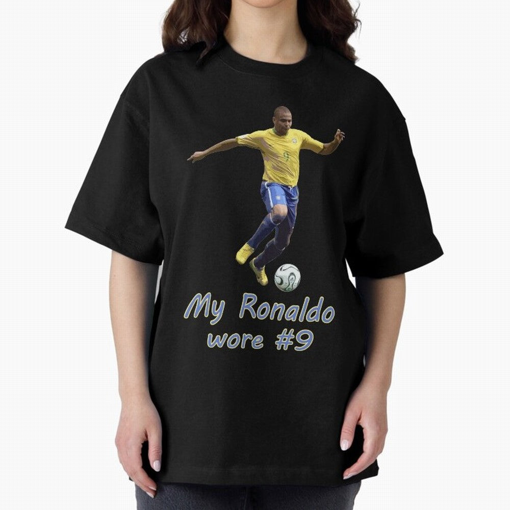 The True Ronaldo Oversized T-Shirt Show Passion for the Stars of FIFA World Cup 2026 USA Canada Mexico Filled with Mbappe and Neymar, England Energy, Classic Soccer Heritage, Championship Pressure, Fan Loyalty and International Pride; Made for