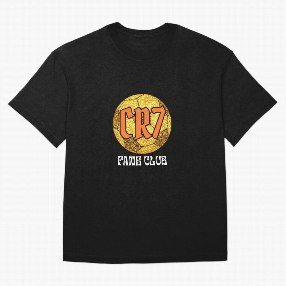 CR7 BLK3 Oversized T-Shirt Turn Up for FIFA World Cup 2026 USA Canada Mexico Capturing Messi, Neymar and Mbappe, Argentina Energy, Champion Mindset, Group Stage Buzz, Knockout Tension and Passionate Fan Culture; Ideal for Football Dads, Football