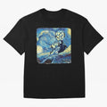 Ronaldo Ronaldo Van Gogh Style Oversized T-Shirt Cheer for FIFA World Cup 2026 Group Stage for Fans of Haaland and Brazil, Portugal and Argentina, Bringing Football History, Final Match Energy, Crowd Noise and Once in a Lifetime Moments; Created