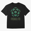 Mexico 70 World Cup Oversized T-Shirt Join Global Football Passion for FIFA World Cup 2026 USA Canada Mexico, Filled with Mbappe and Neymar, Spain, Goal Celebration Energy, Supporter Heritage, Football Icons and Worldwide Tournament Joy; Ideal for