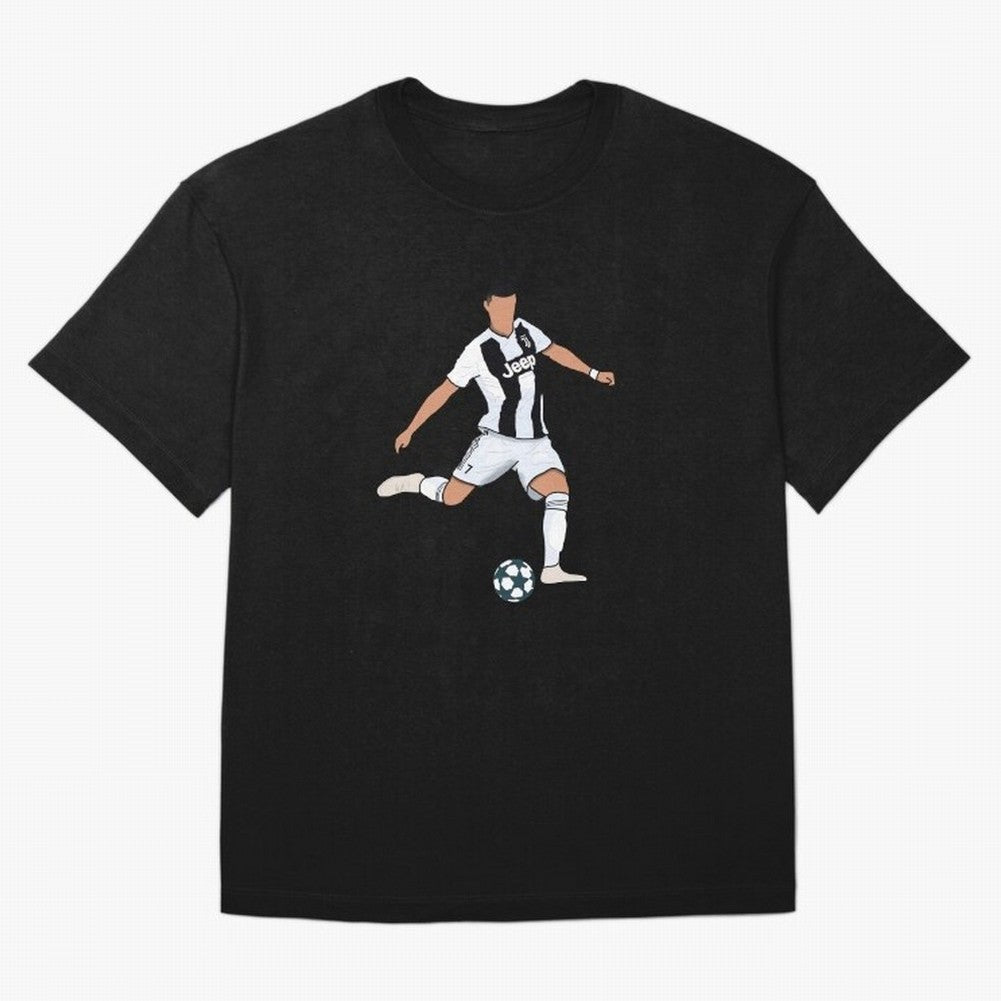 Ronaldo Oversized T-Shirt Turn Every Weekend Toward FIFA World Cup 2026 USA Canada Mexico Centered on Haaland and Mbappe, Germany Energy, Football Festival Excitement, Trophy Ambitions, Country Rivalries and Star Player Buzz; Ideal for Passionate