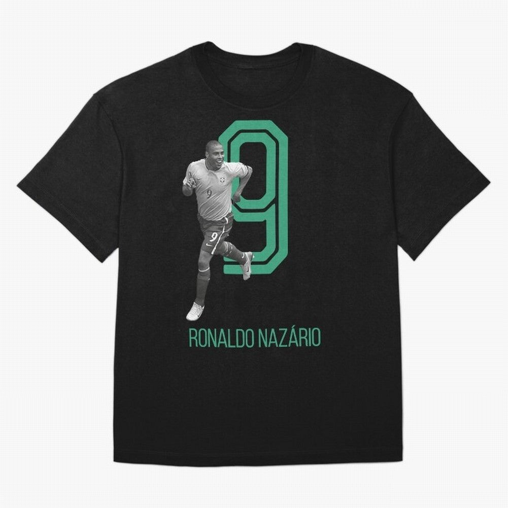 Ronaldo Naz¨¢rio Retro Oversized T-Shirt Celebrate Football Heritage in the FIFA World Cup 2026 USA Canada Mexico Journey through CR7 Highlights, Portugal, Spain and Germany Pride, Vintage Soccer Flavor, Modern Football Stars, National Flags and