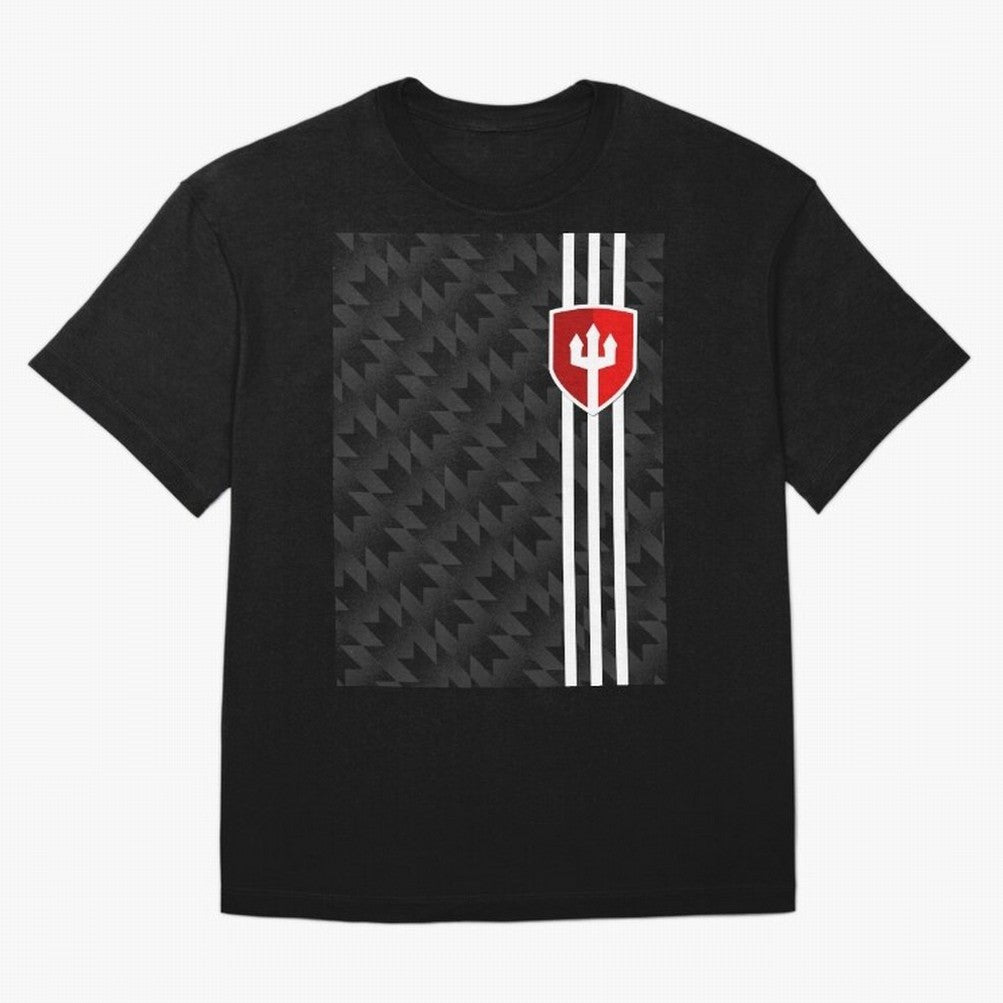 Manchester United 2017/18 3rd Kit Jersey Pattern Oversized T-Shirt Show Match Day Excitement for FIFA World Cup 2026 USA Canada Mexico Spirit, Built around England, Messi, Sports Nostalgia, International Competition, Famous Players and