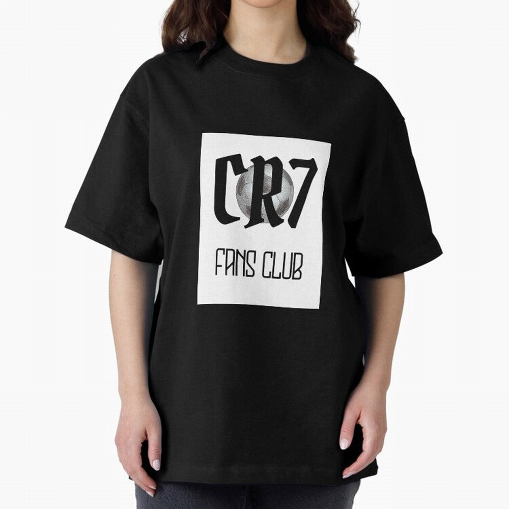 CR7 Oversized T-Shirt Turn Up for FIFA World Cup 2026 Spirit, Celebrating Brazil, Portugal and Argentina, Neymar, Goal Celebration Energy, Supporter Heritage, Football Icons and Worldwide Tournament Joy; Made for Collectors Who Enjoy Iconic