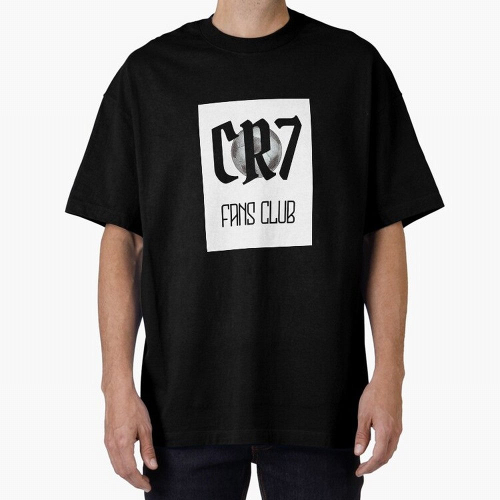 CR7 Oversized T-Shirt Turn Up for FIFA World Cup 2026 Spirit, Celebrating Brazil, Portugal and Argentina, Neymar, Goal Celebration Energy, Supporter Heritage, Football Icons and Worldwide Tournament Joy; Made for Collectors Who Enjoy Iconic